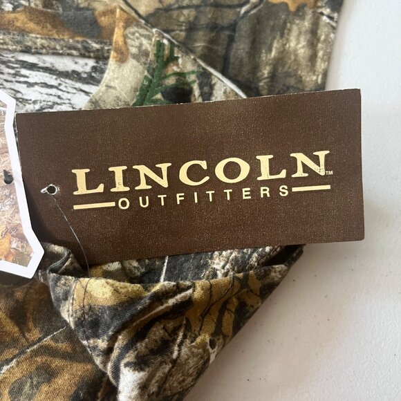 Lincoln Outfitters Realtree Edge Camo VNeck TShirt Womens Small Brown New - Picture 9 of 10
